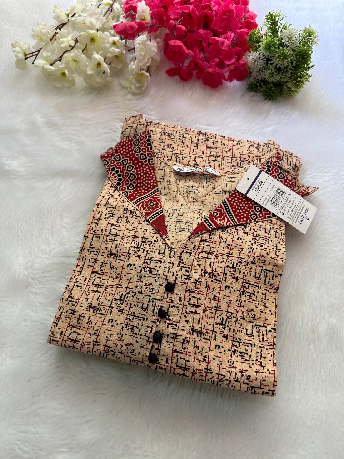 Kalamkari cotton Kurtis