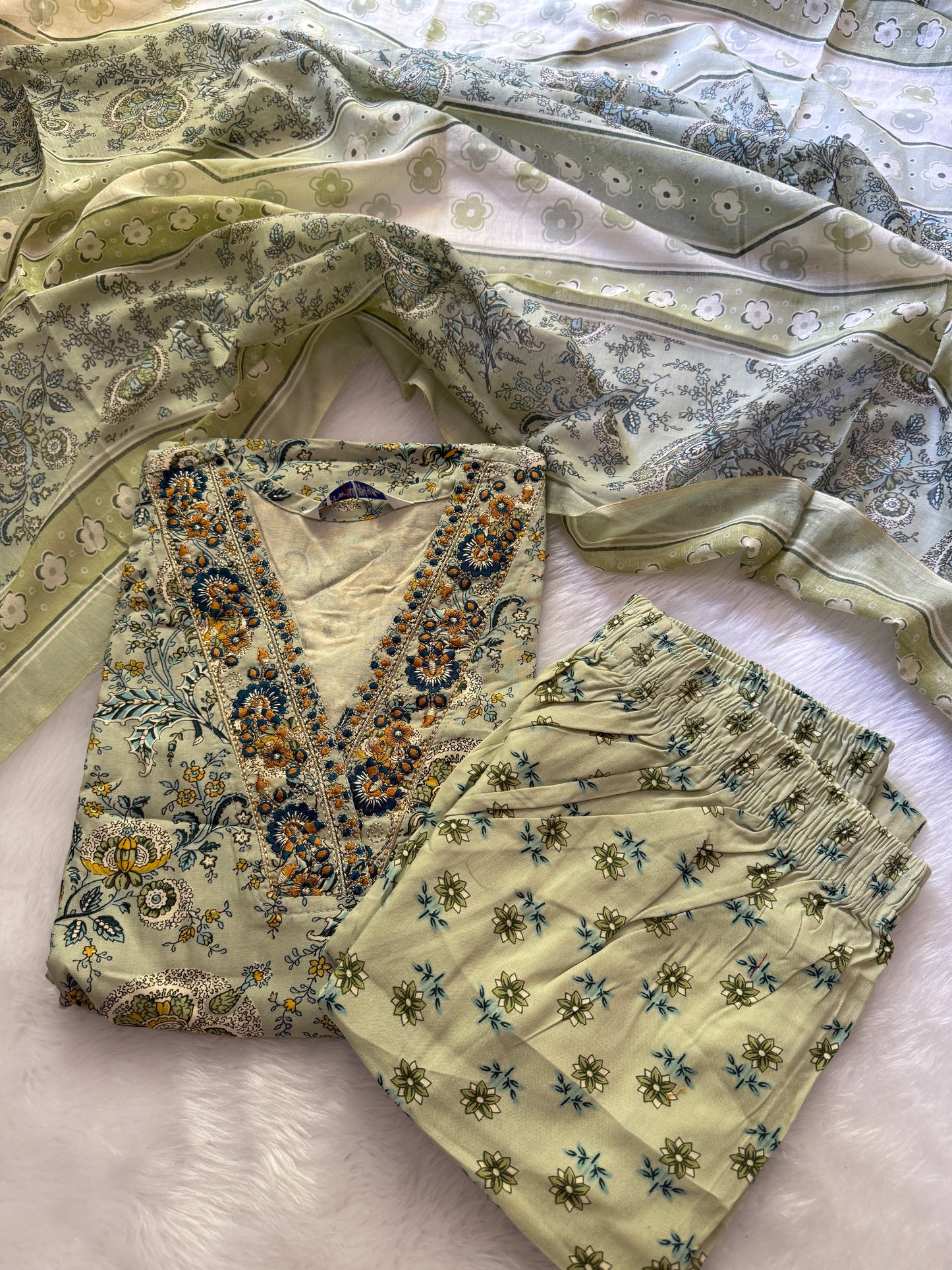 Festive wear kurti pant sets