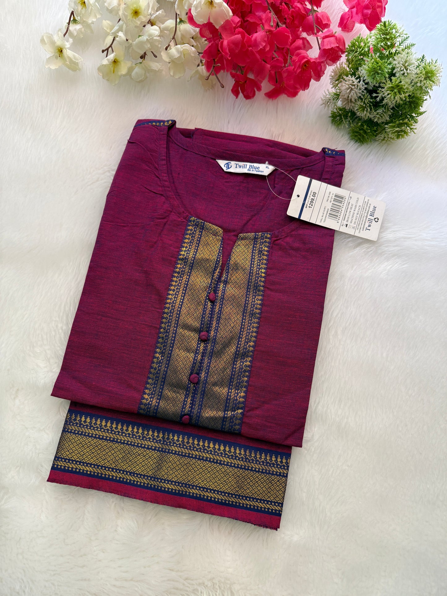 Chettinad cotton Kurtis
