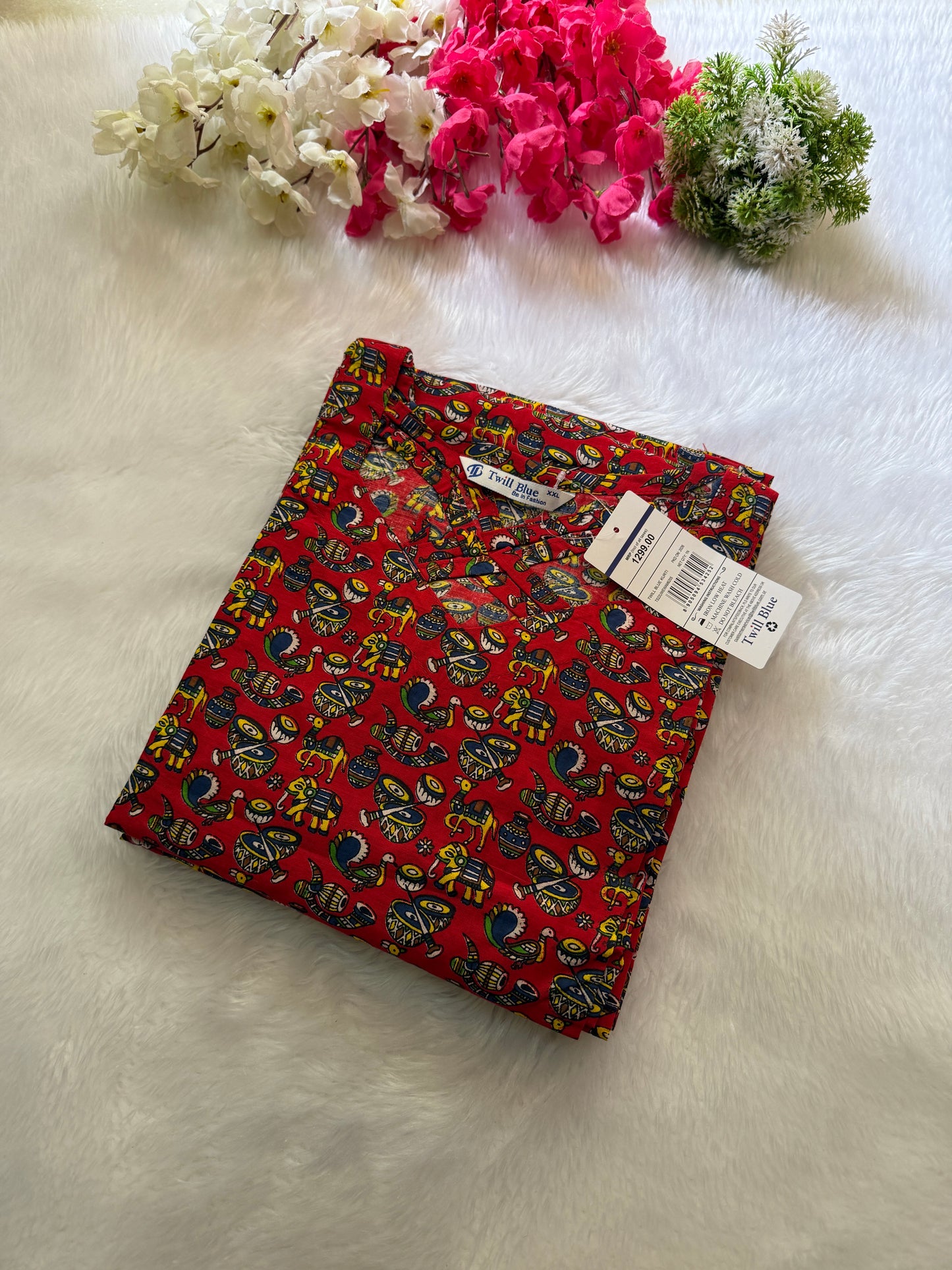 Kalamkari cotton Kurtis