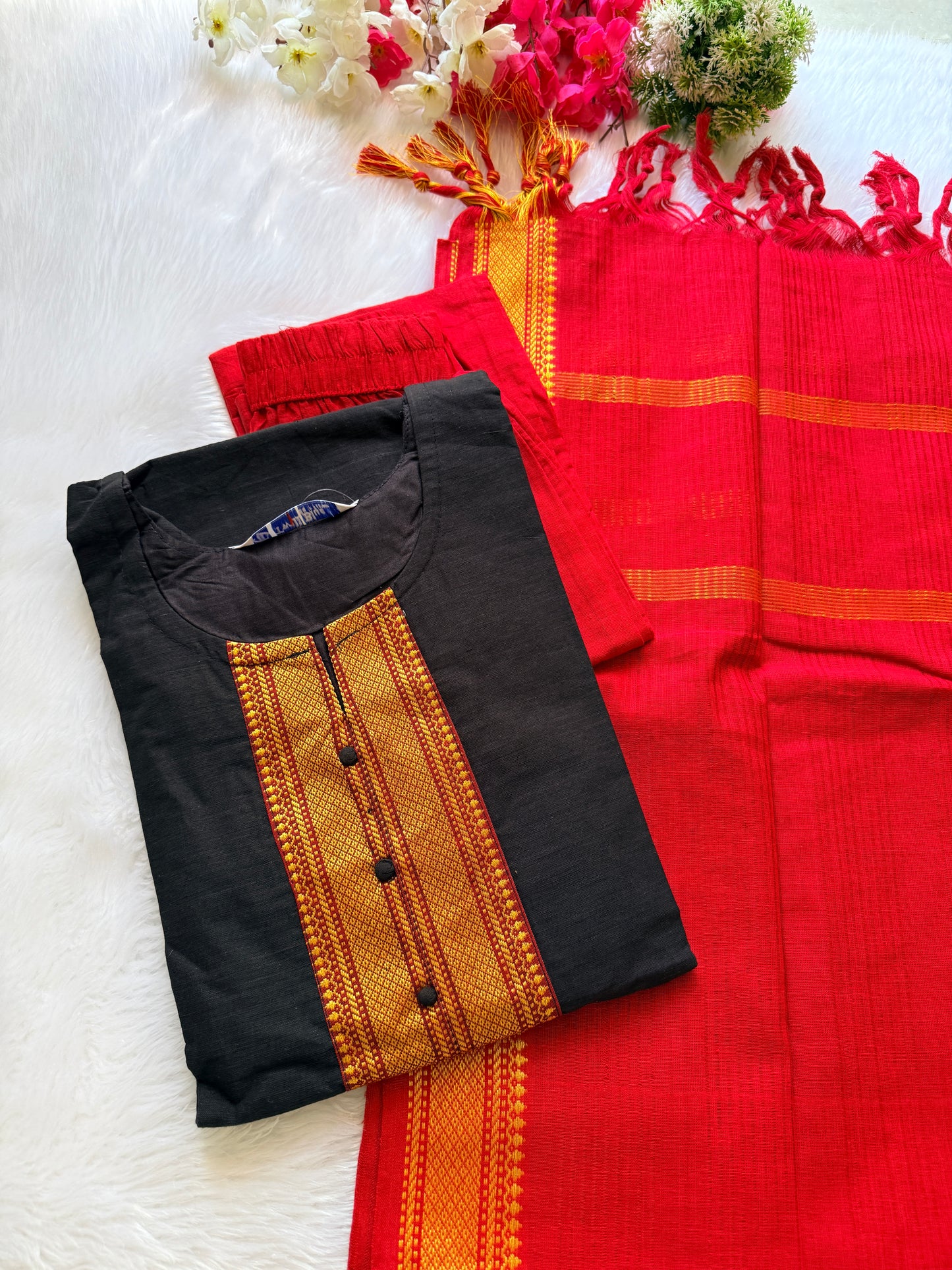 Chettinad cotton kurti pant sets