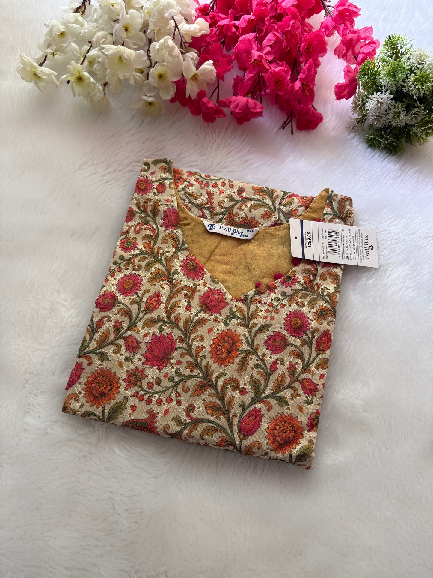 Hakooba cotton Kurtis