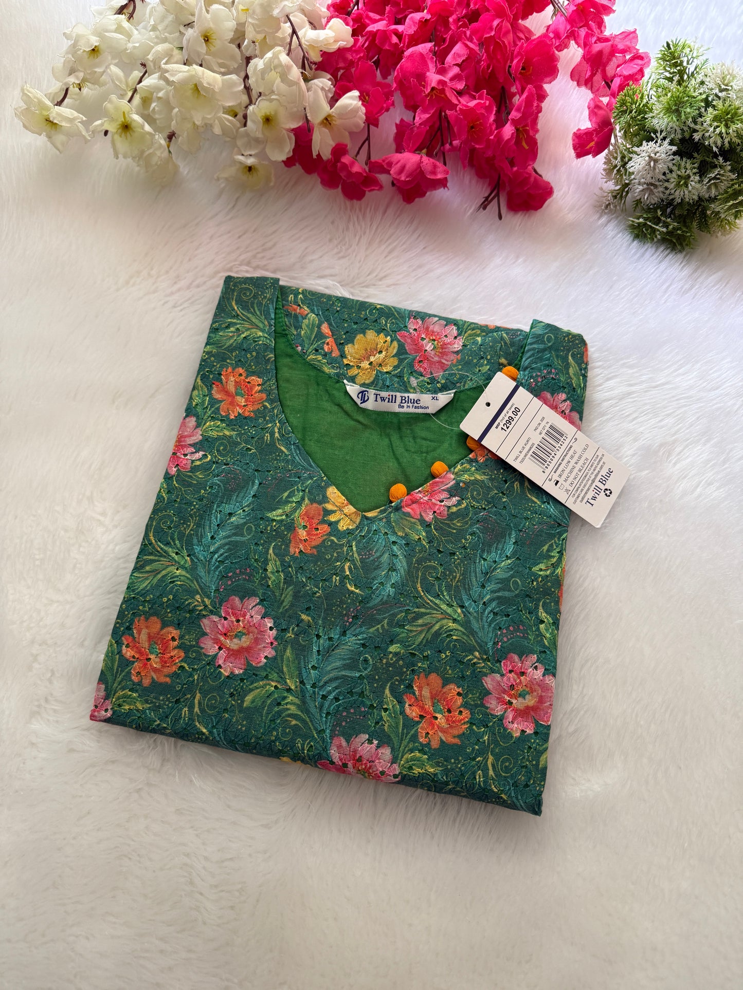 Hakooba cotton Kurtis