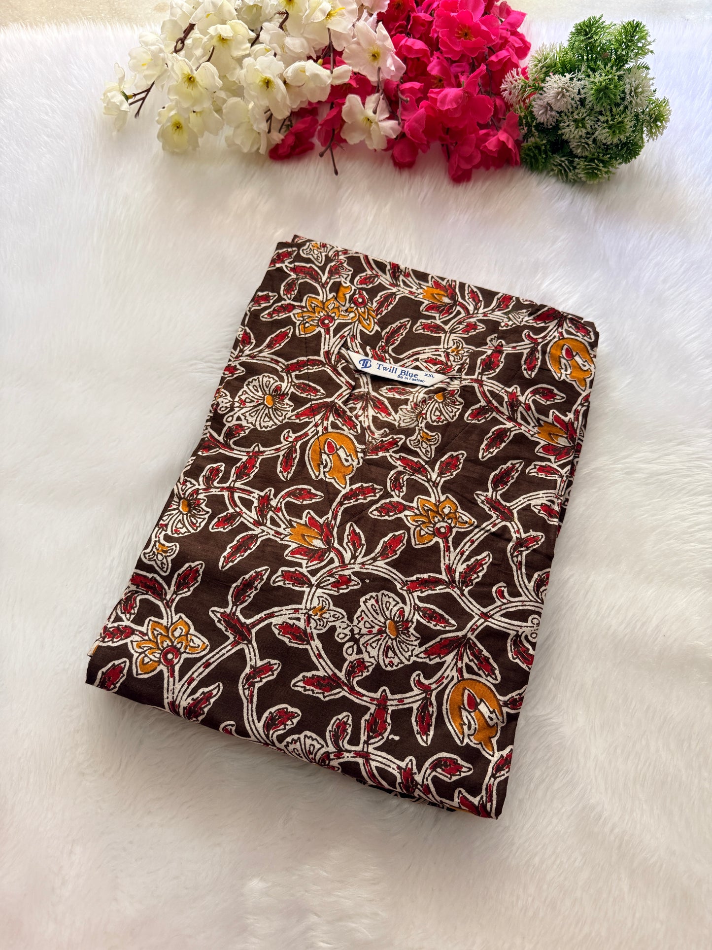 Kalamkari cotton Kurtis