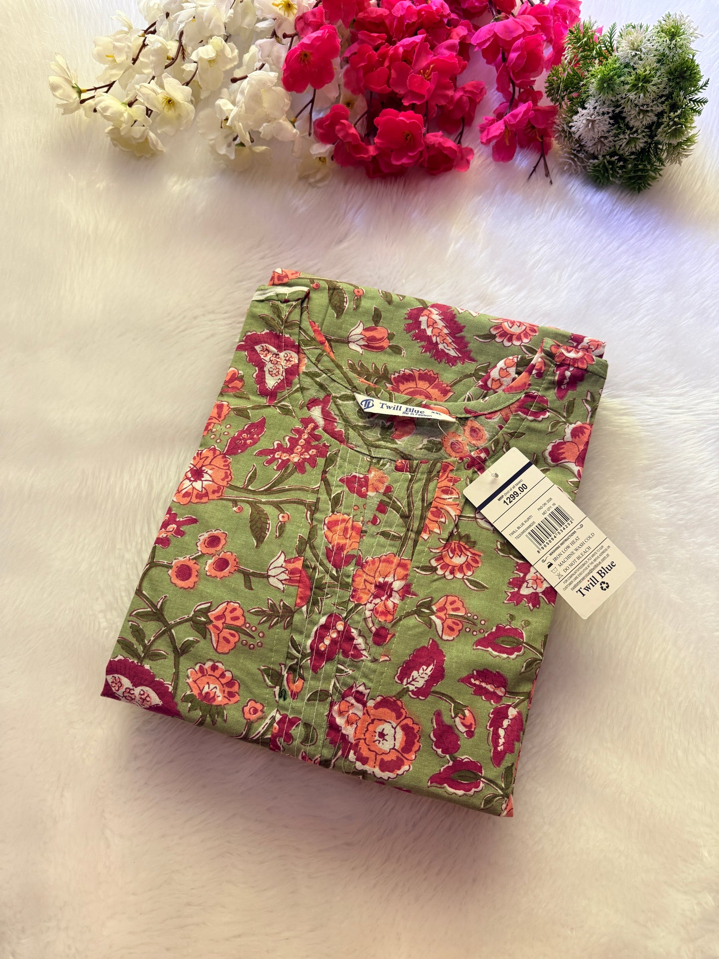 Kalamkari cotton Kurtis