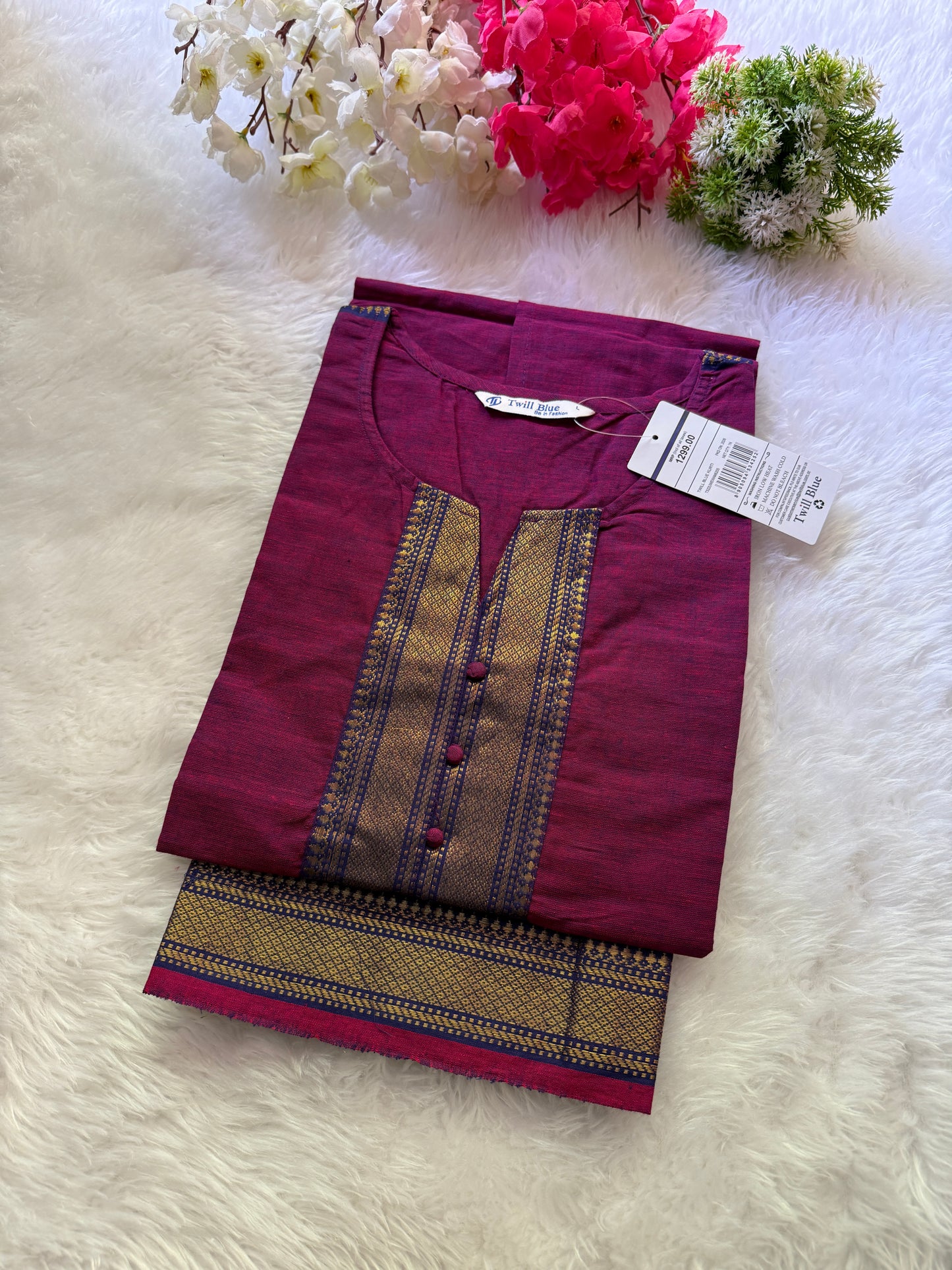 Chettinad cotton Kurtis