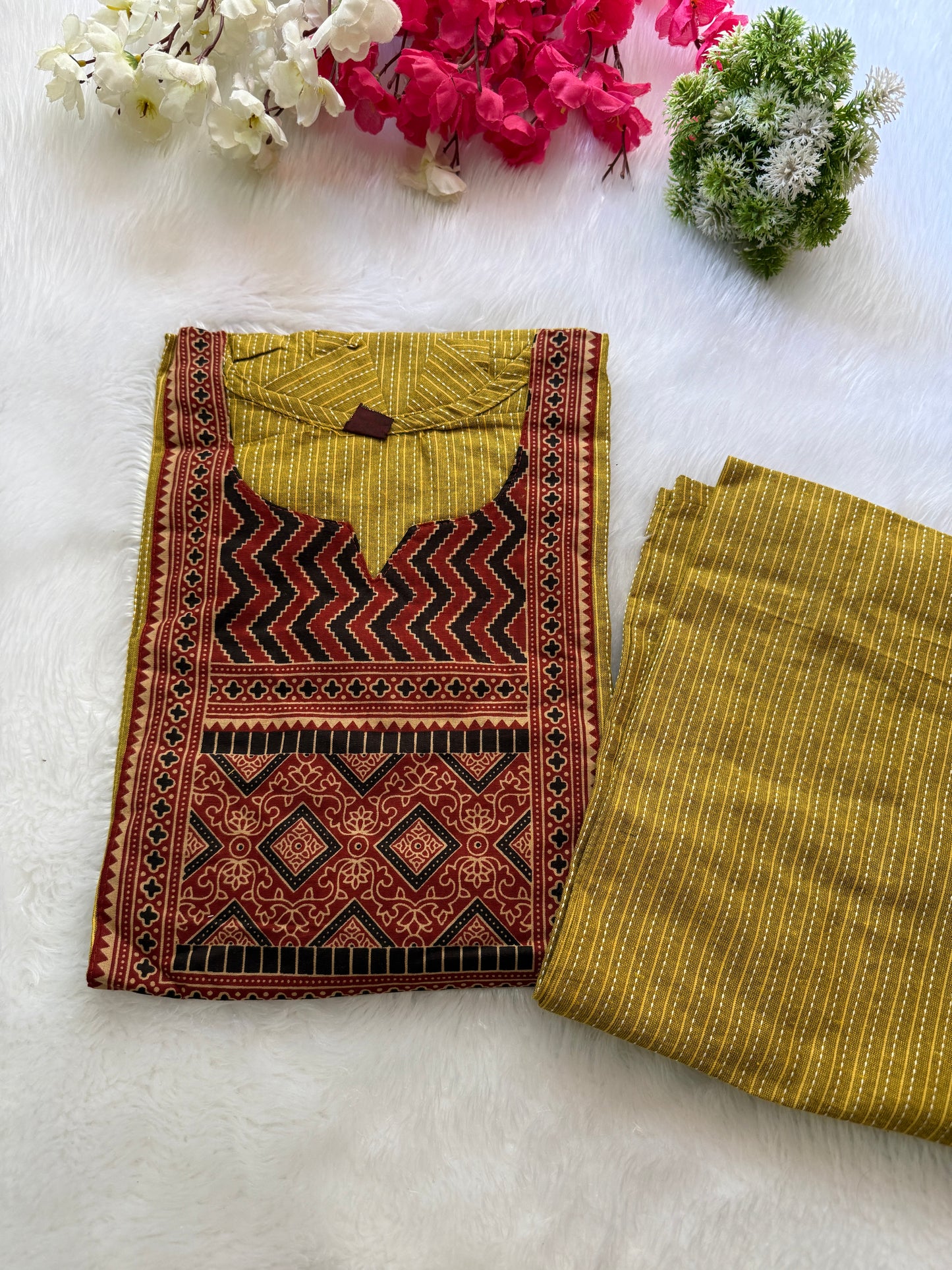 Dabu cotton cord sets