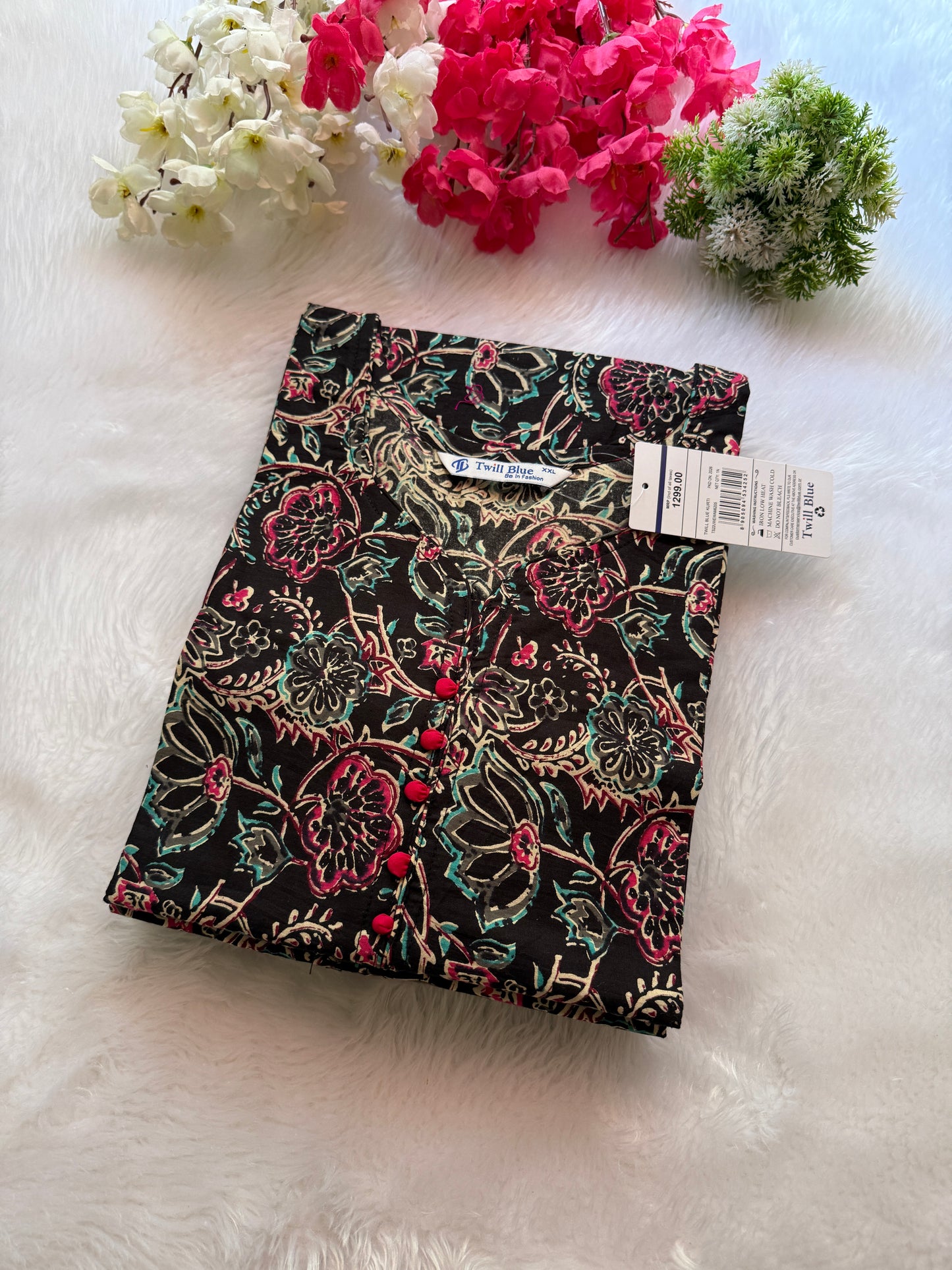 Dhabu cotton Kurtis