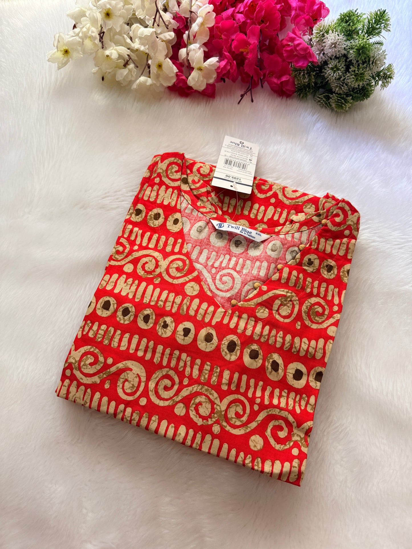 Kalamkari cotton Kurtis