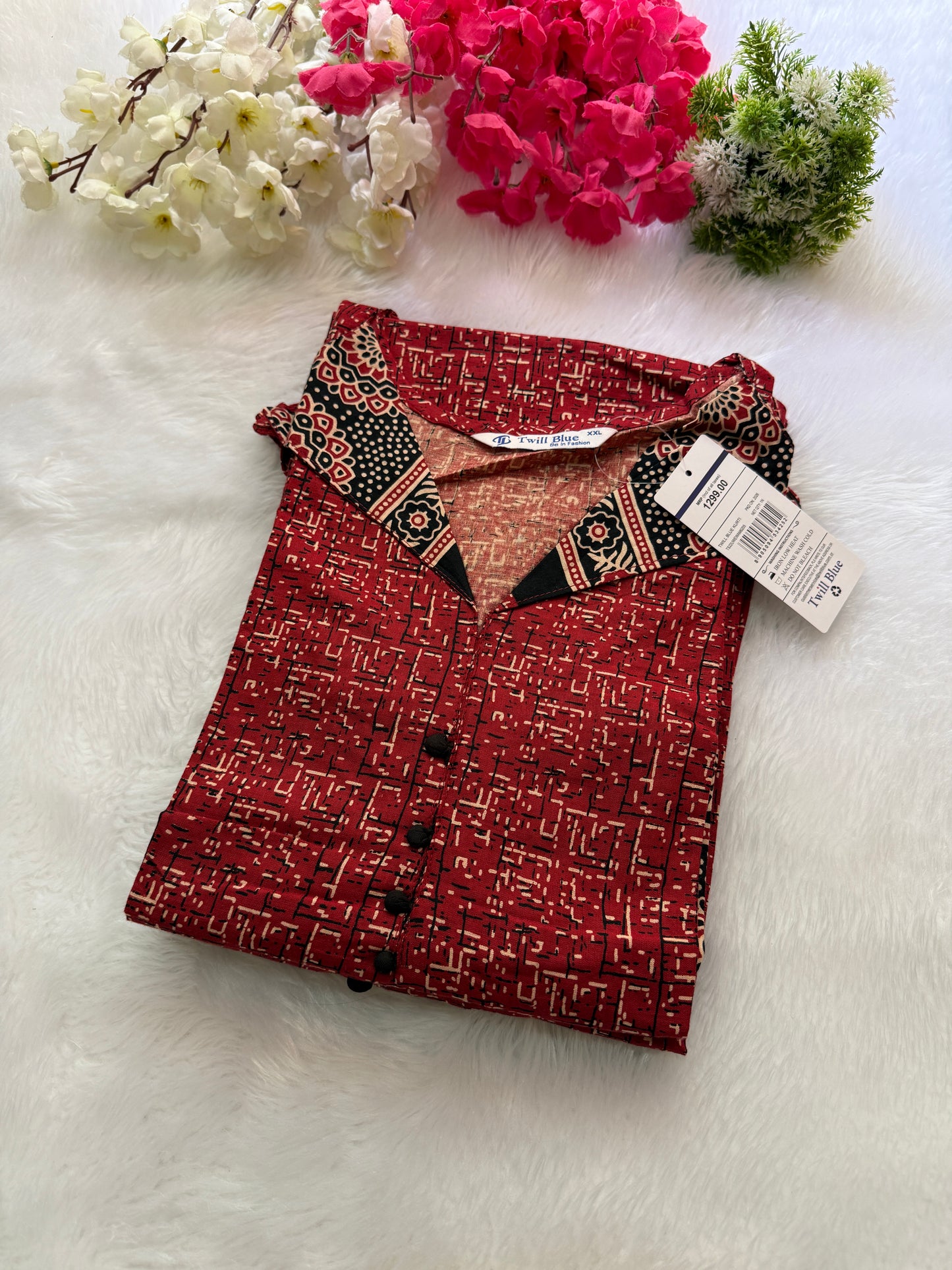 Kalamkari cotton Kurtis