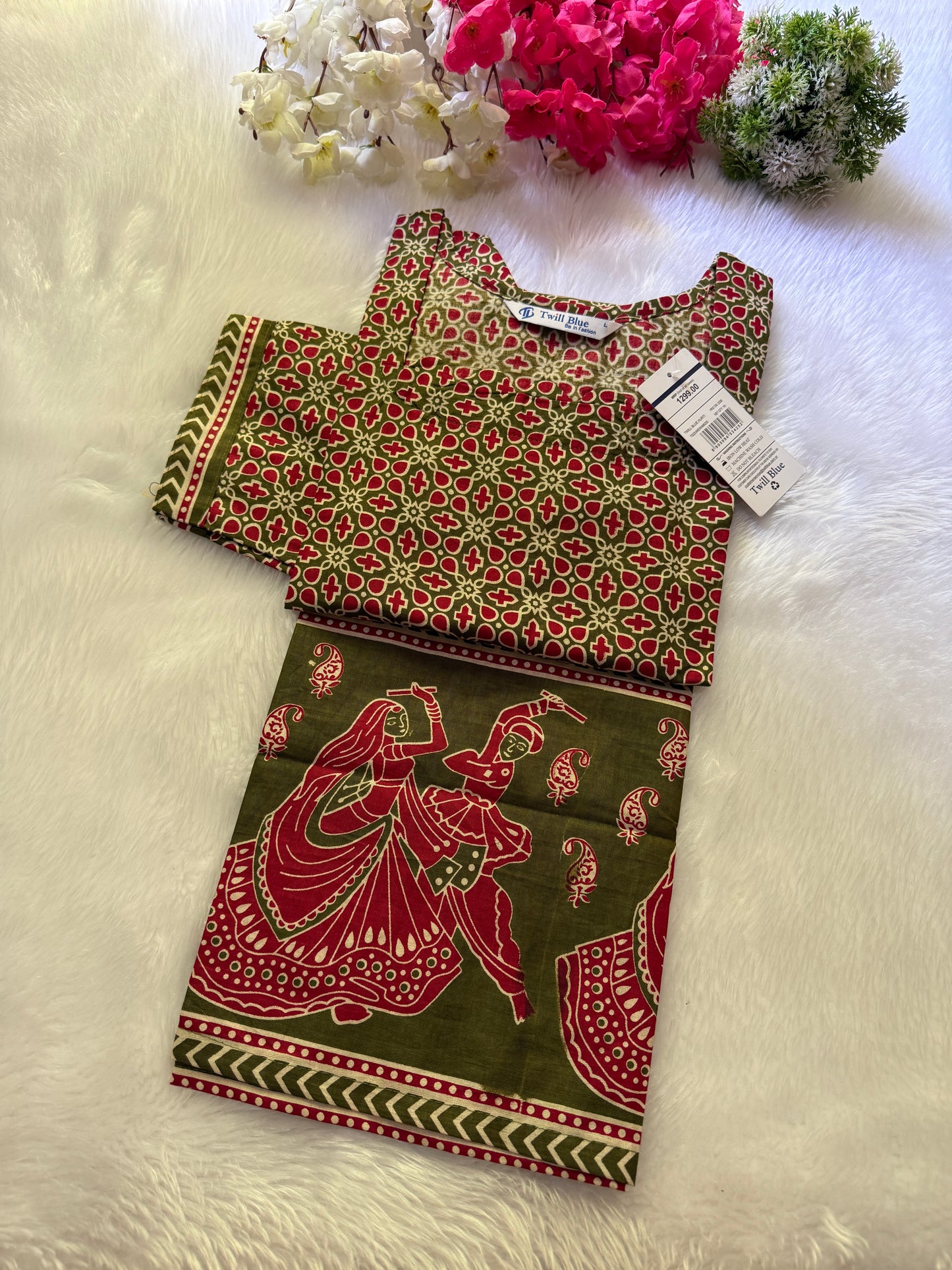 Kalamkari cotton Kurtis