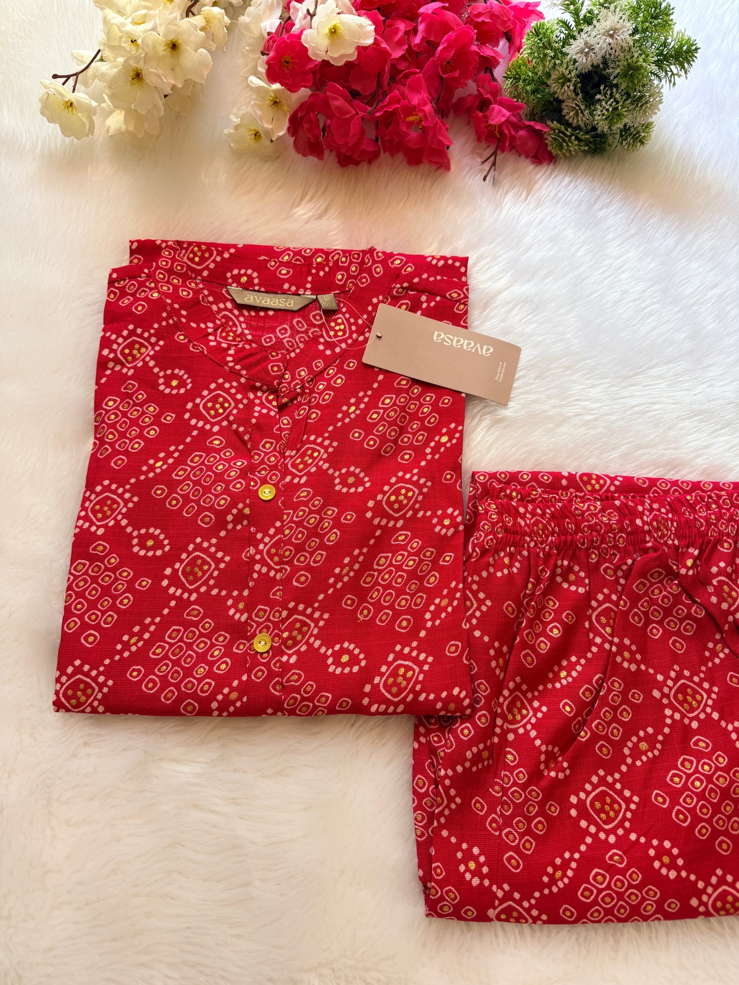 Avaasa kurti pant sets