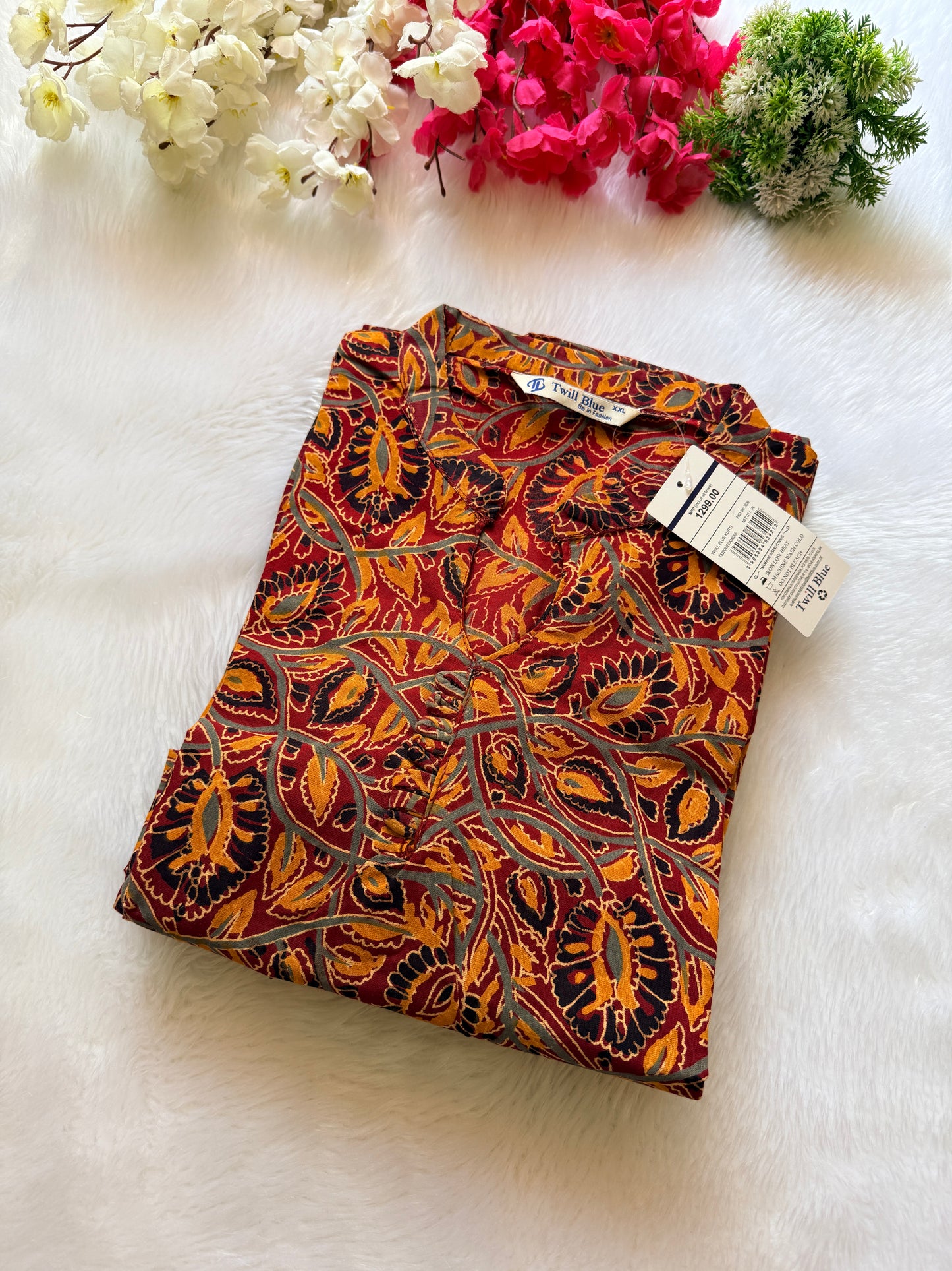 Kalamkari cotton Kurtis
