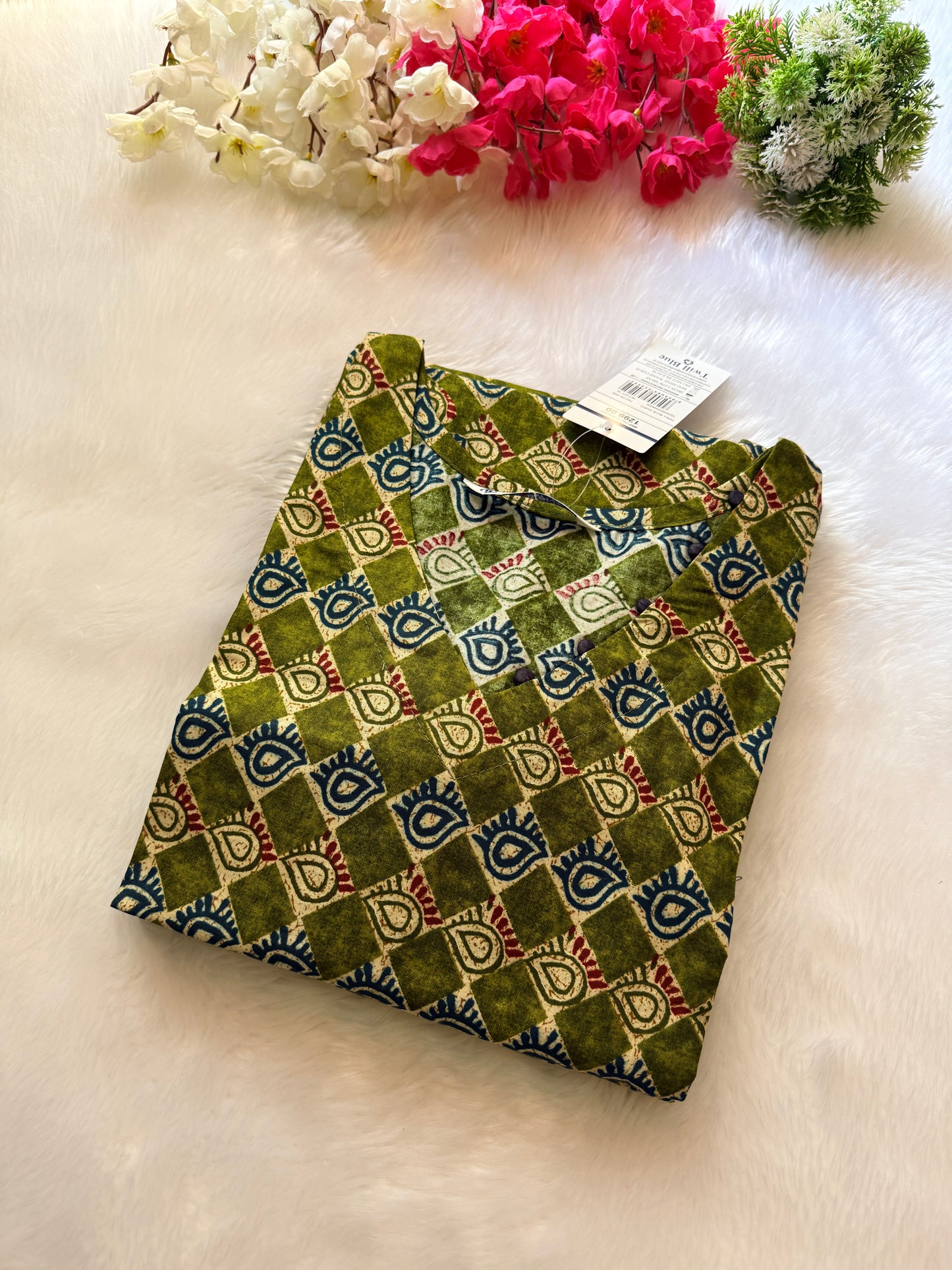 Kalamkari cotton Kurtis