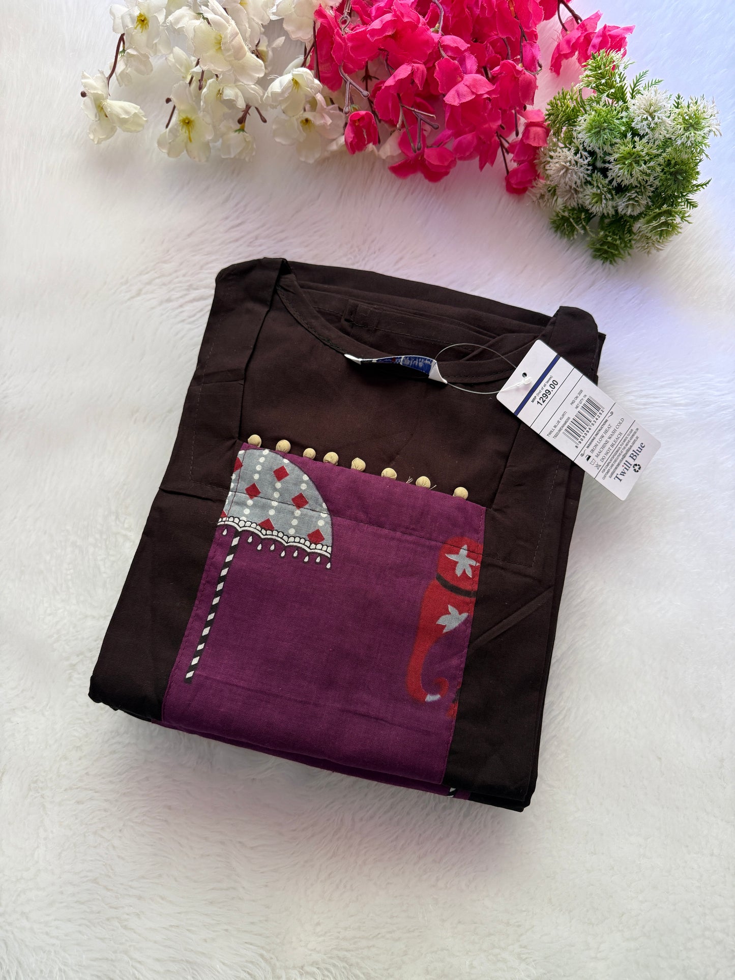 Dhabu cotton Kurtis