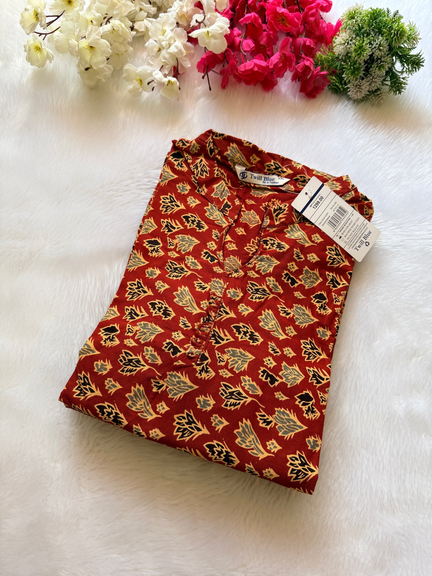 Kalamkari cotton Kurtis