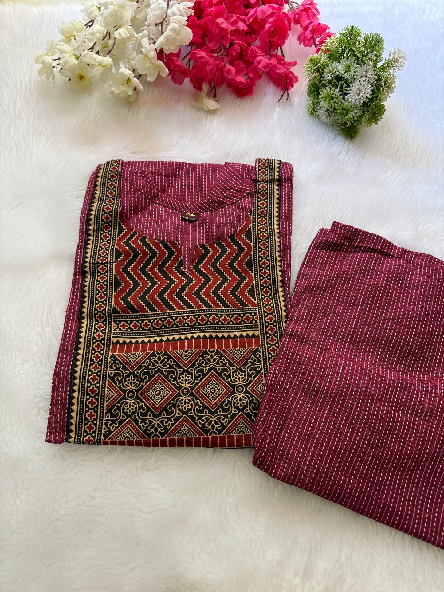 Dabu cotton cord sets