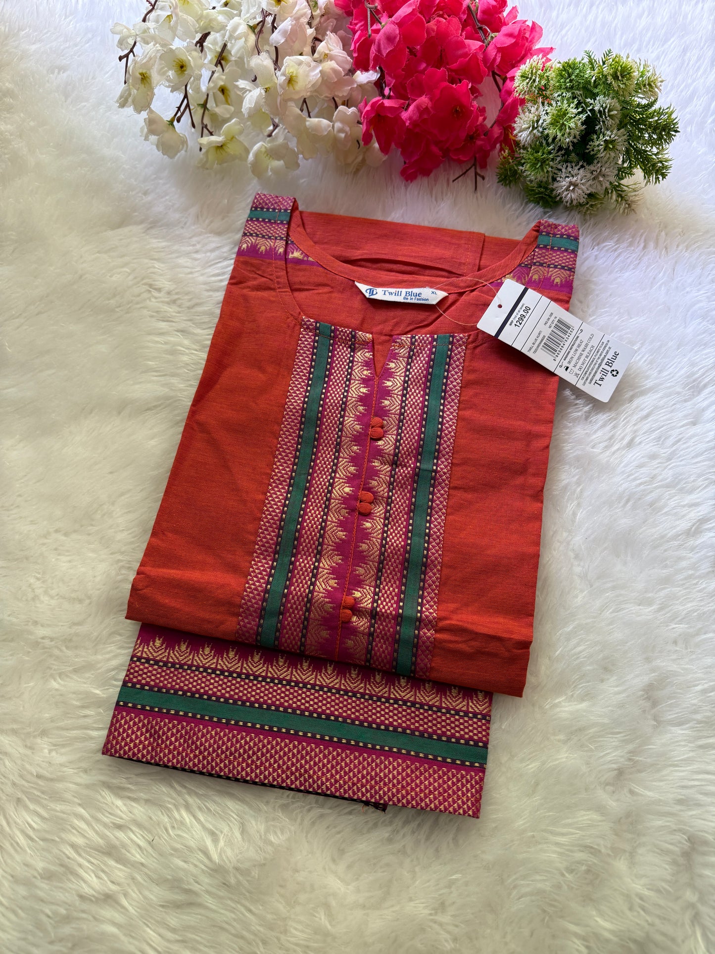 Chettinad cotton Kurtis