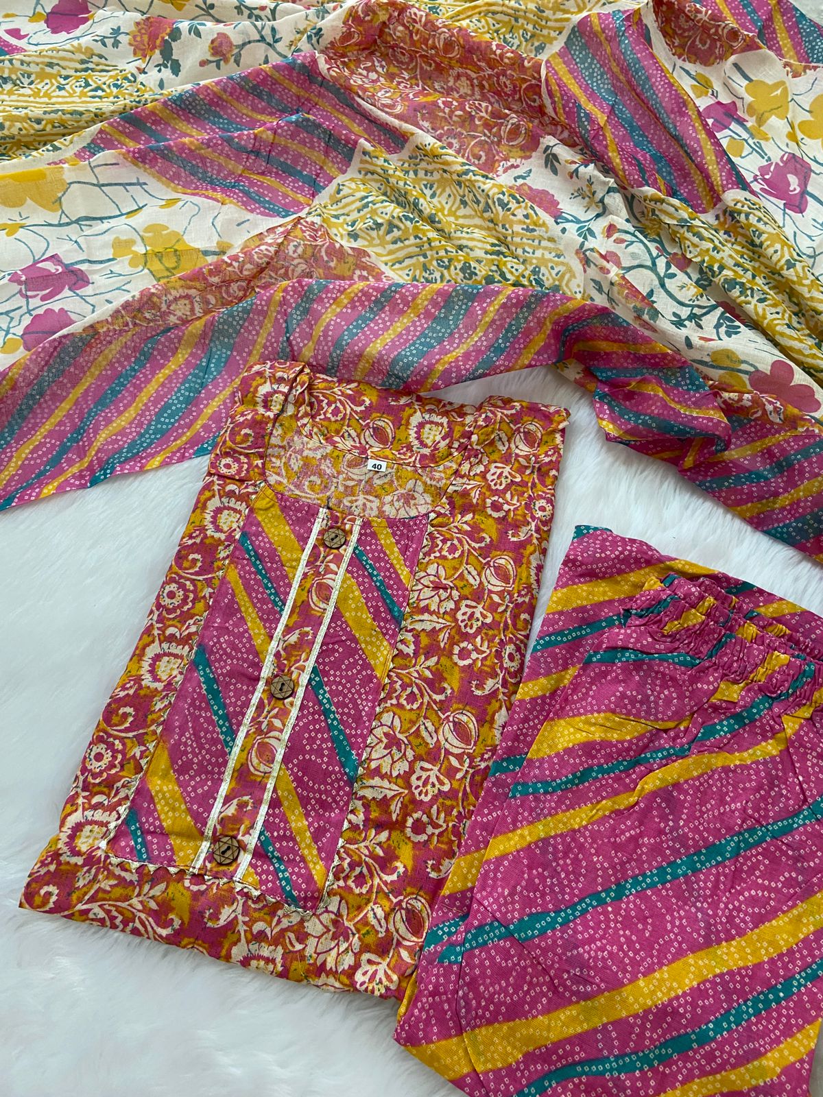 Jaipur duppata sets