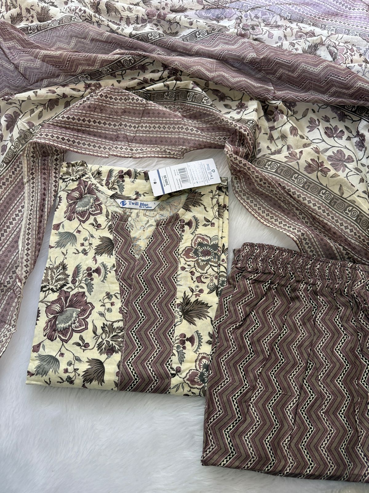 Kalamkari duppata sets