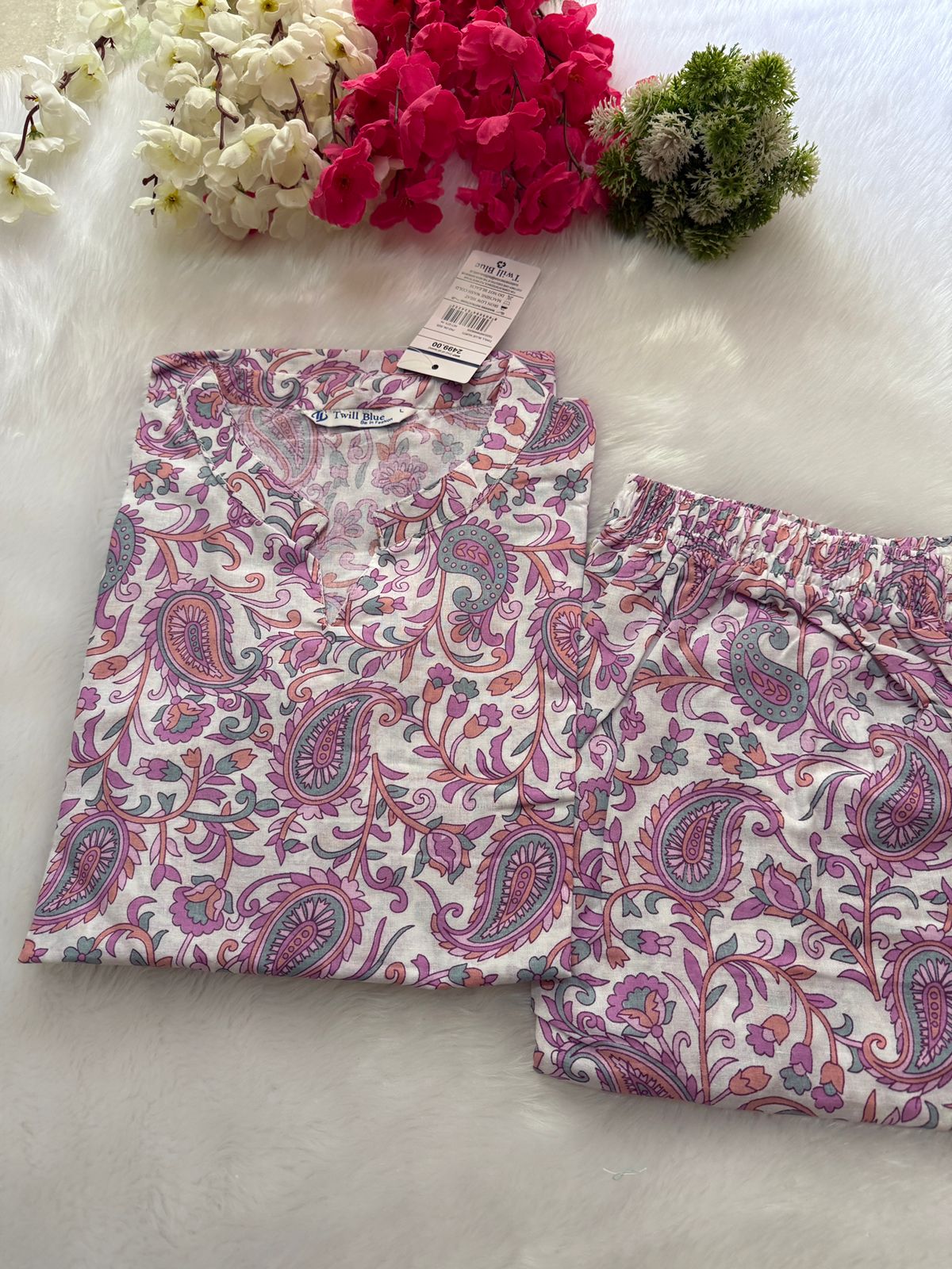 Kalamkari cotton co-ord sets
