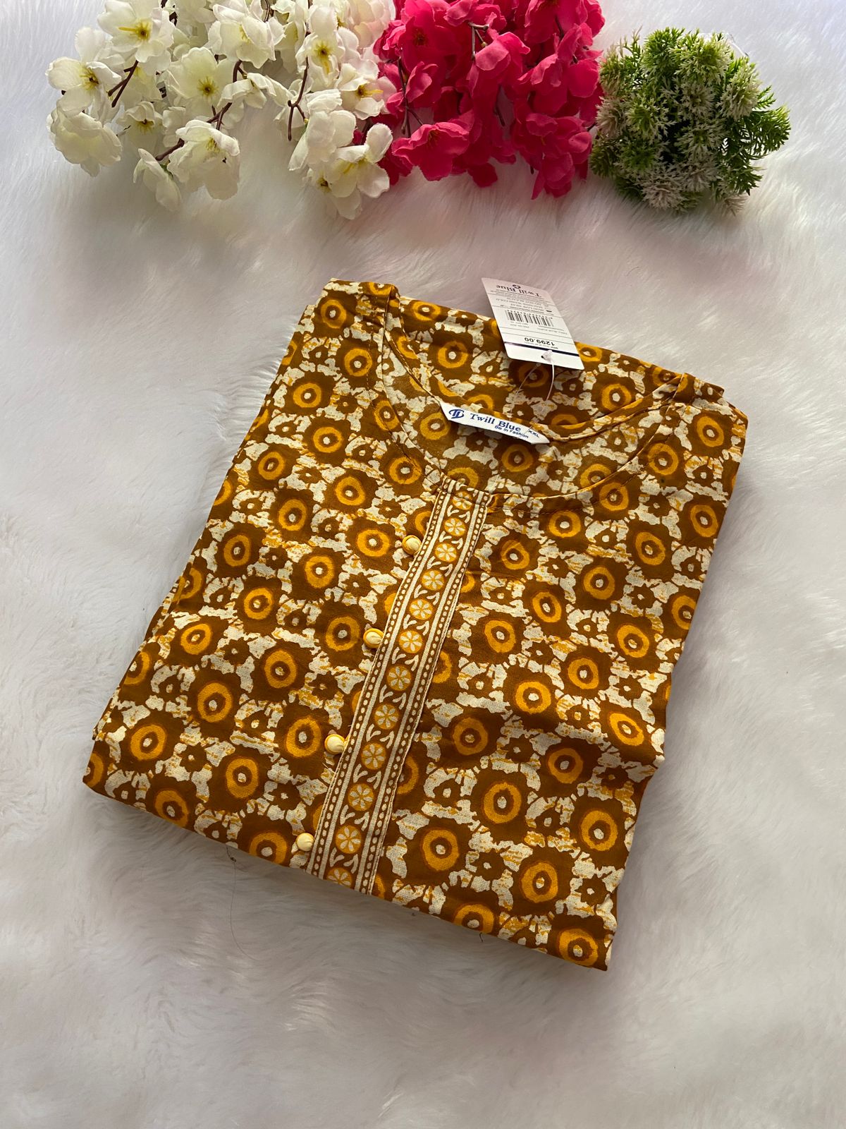 Kalamkari cotton kurti