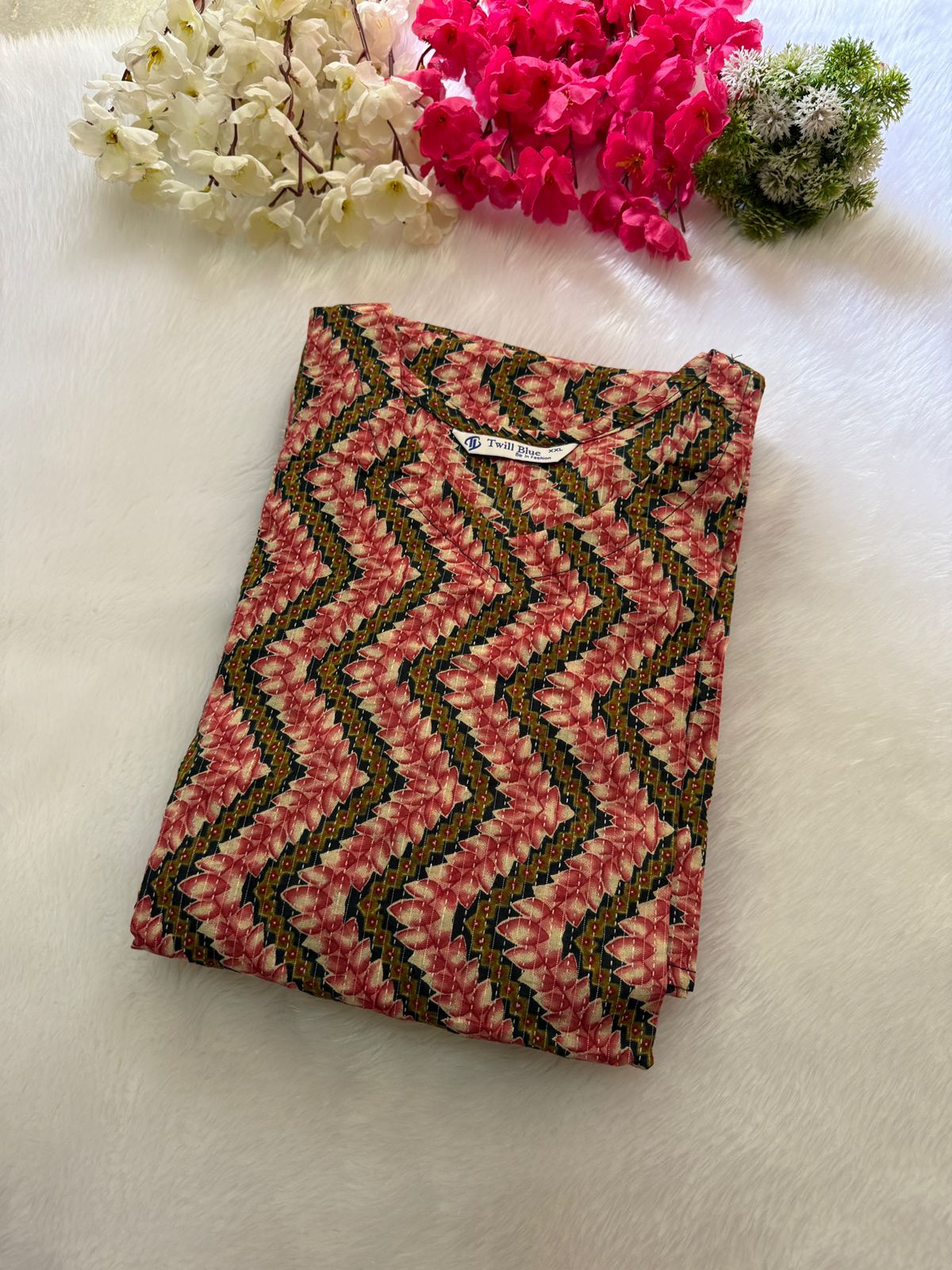 Kalamkari cotton Katha kurtis