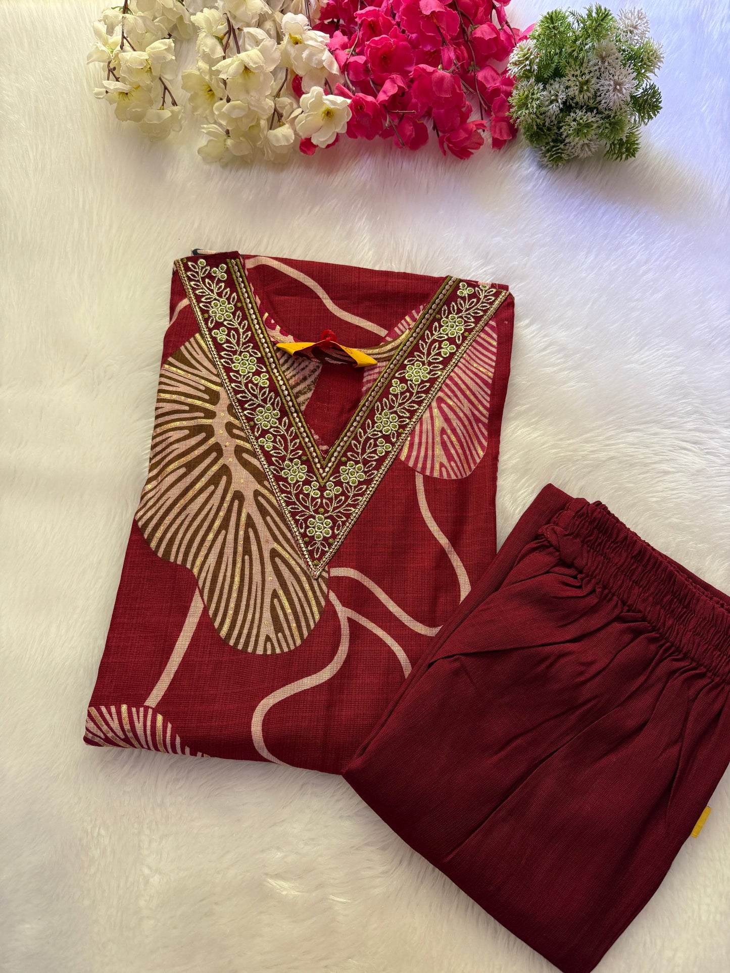 Festive wear kurti pant sets