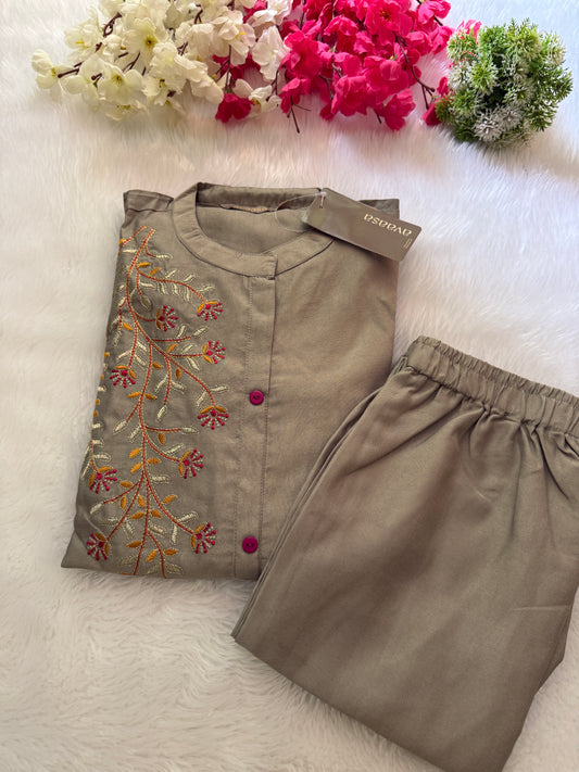 Avaasa aline kurti pant sets