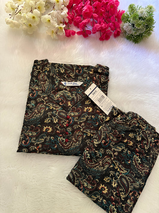 Kalamkari cotton co-ord sets