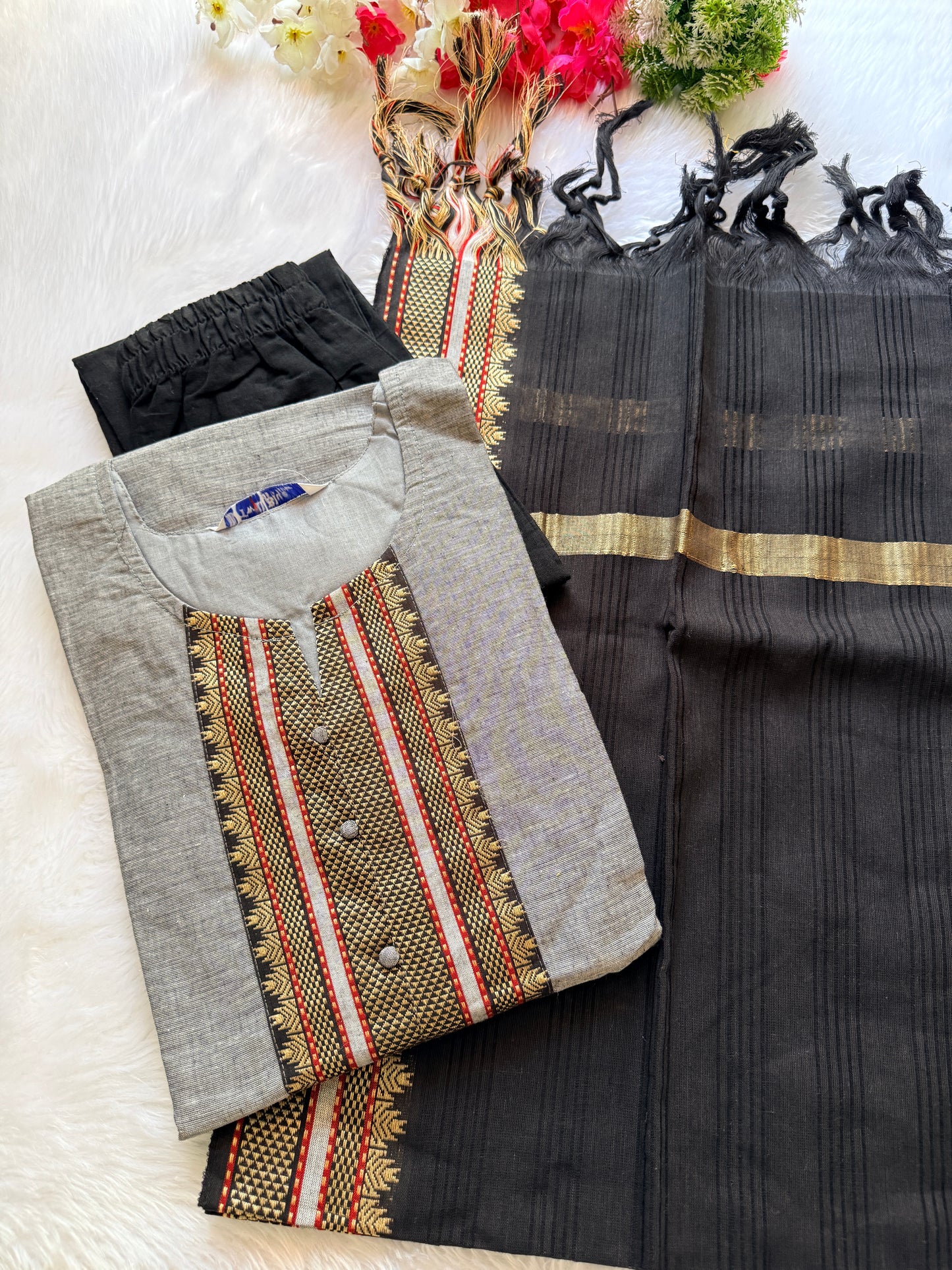 Chettinad cotton kurti pant sets