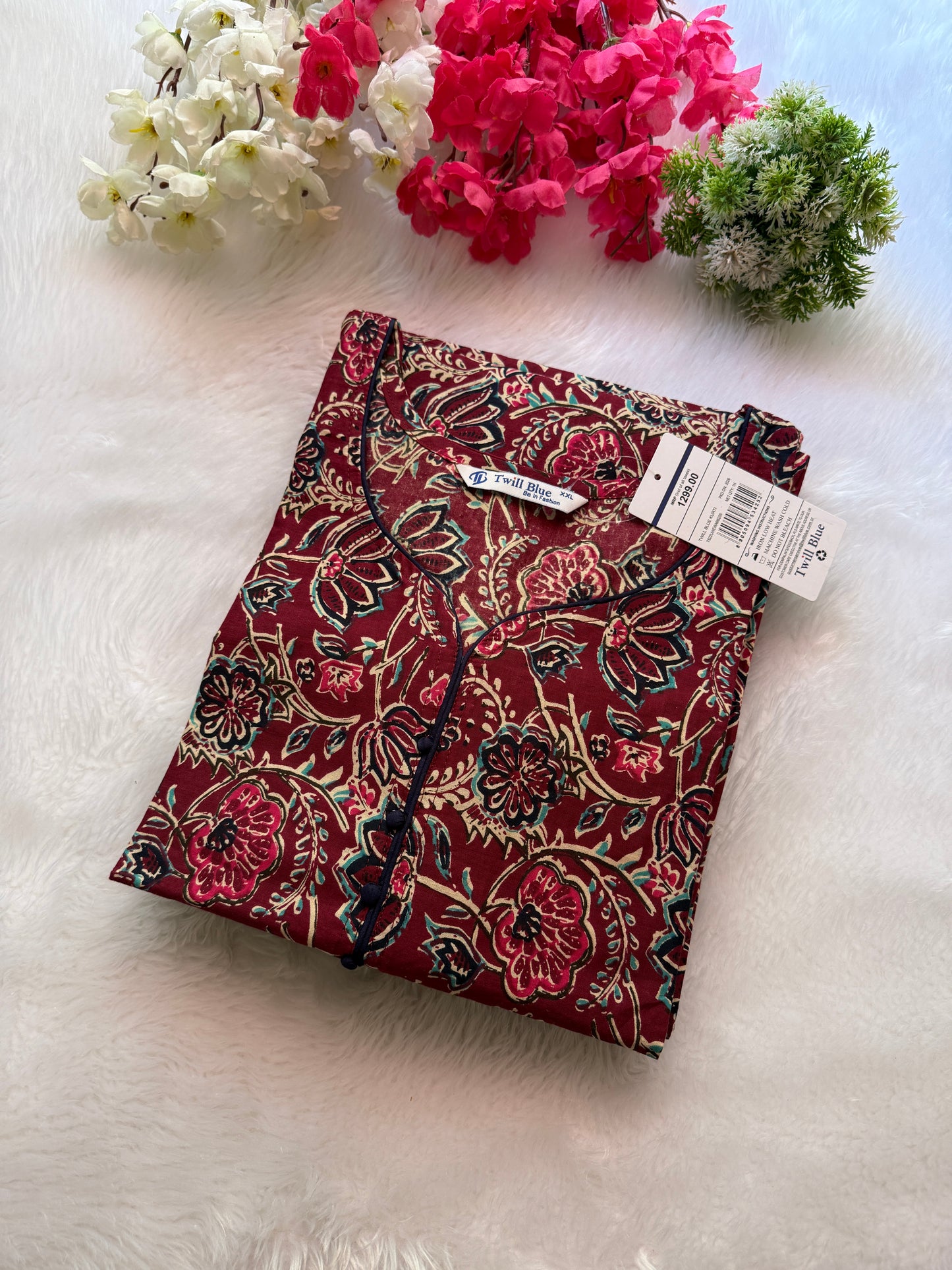 Dhabu cotton Kurtis