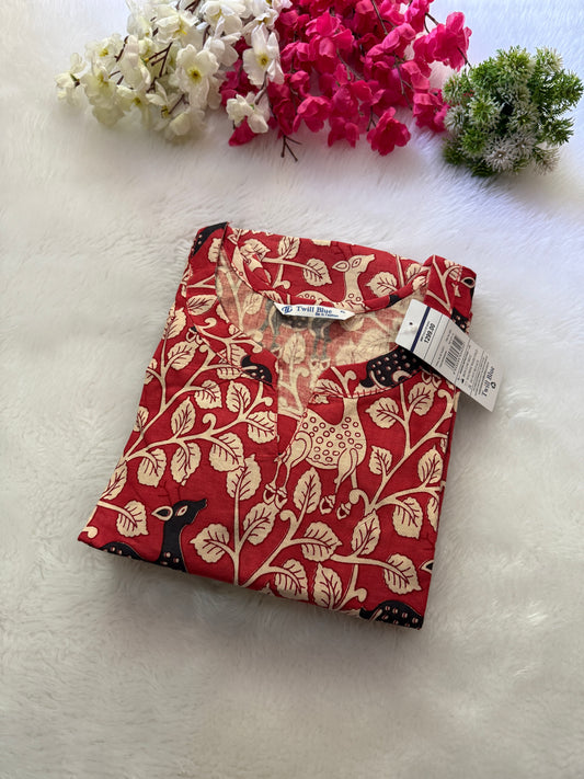 Kalamkari cotton Kurtis