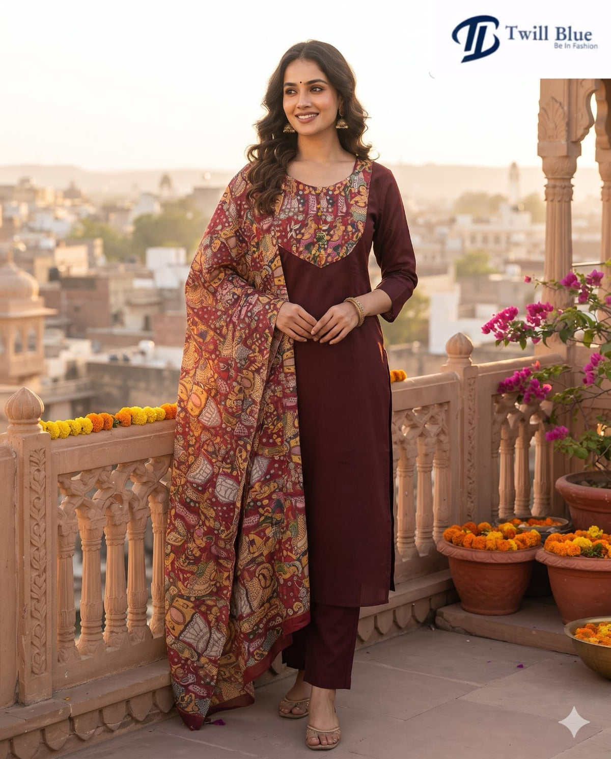 Kurti pant Duppata sets