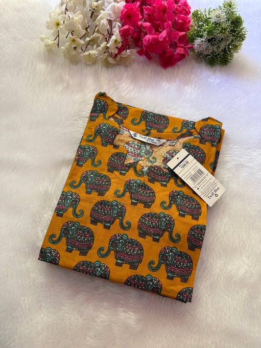 Kalamkari cotton Kurtis