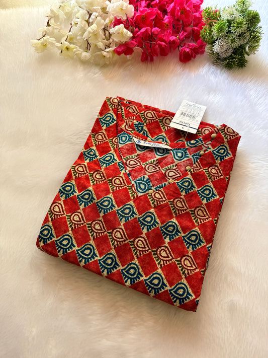 Kalamkari cotton Kurtis