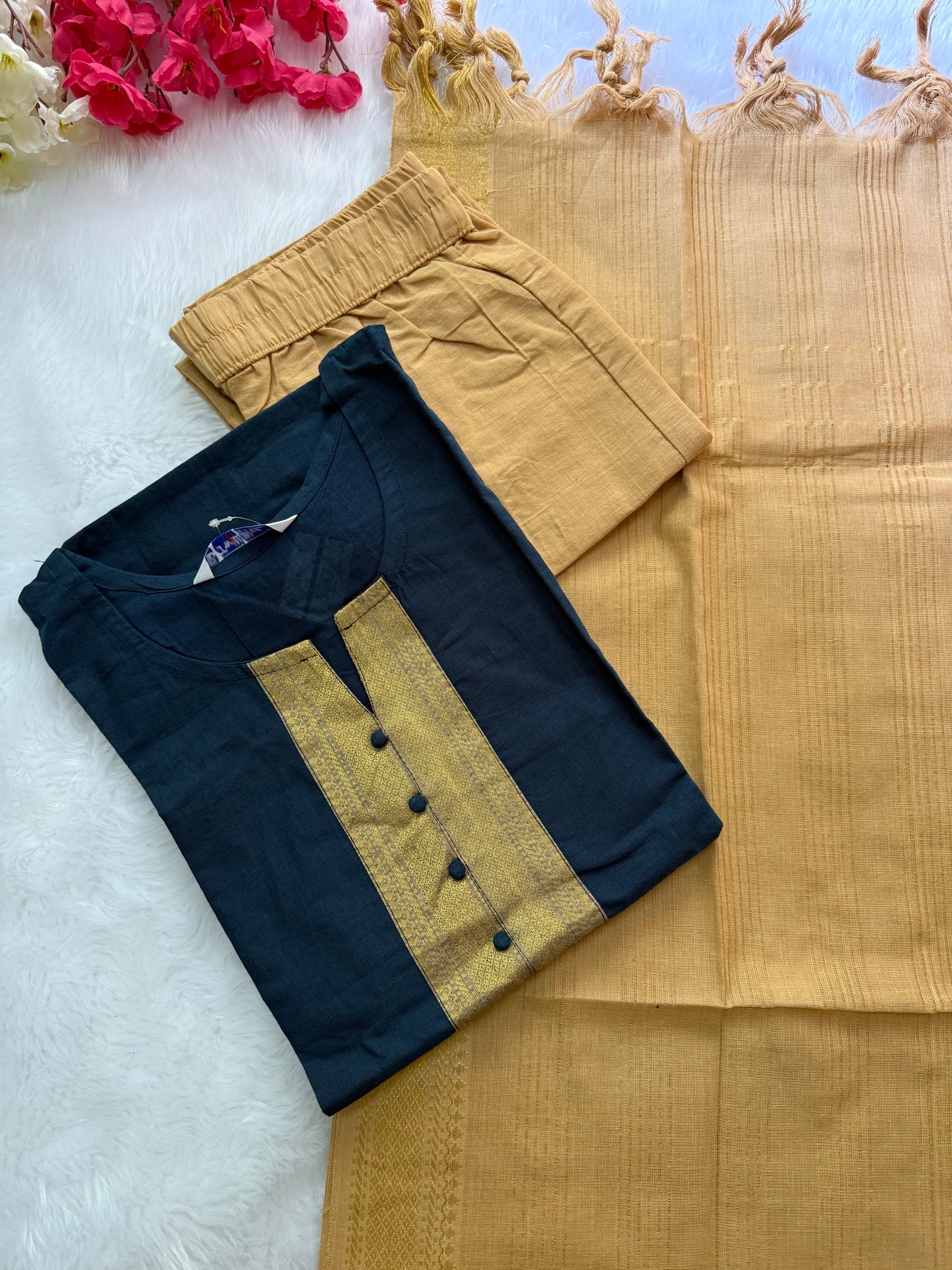 Chettinad cotton 3 piece sets