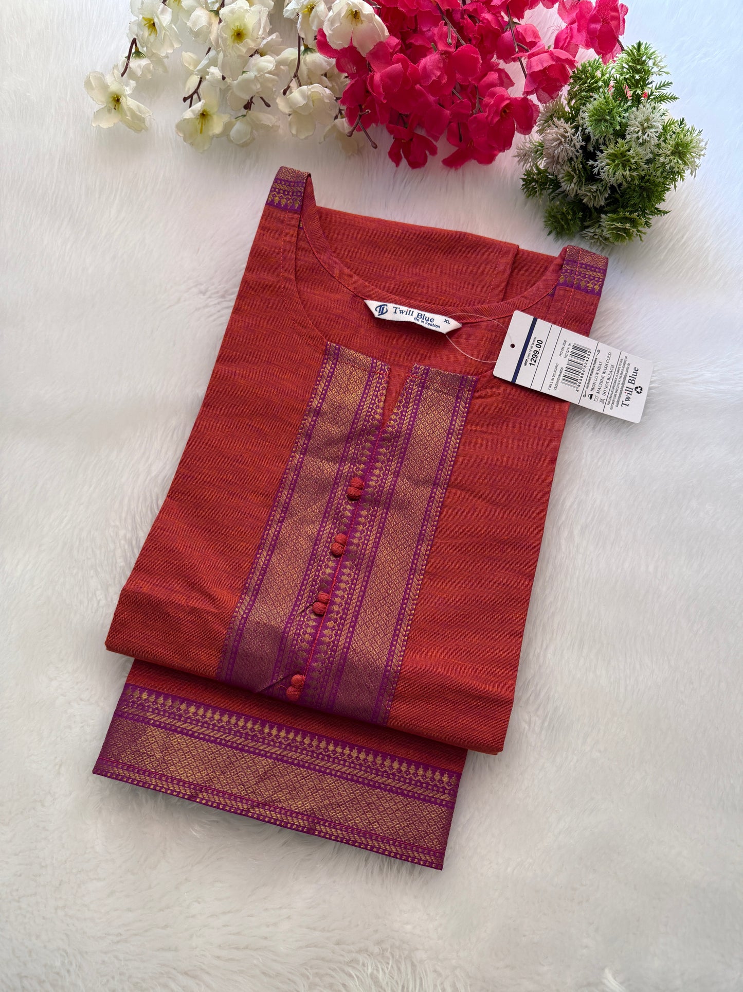 Chettinad cotton Kurtis