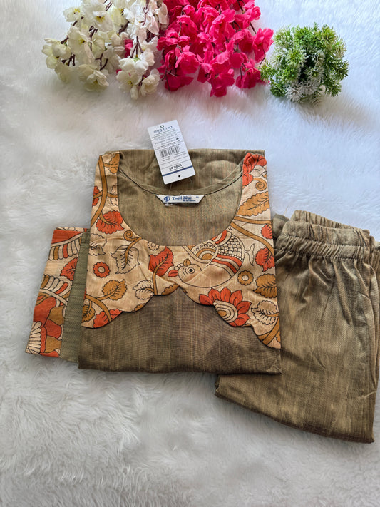 Festive wear kurti pant sets