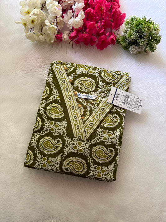 Kalamkari cotton Kurtis
