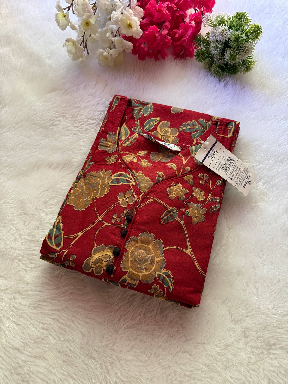 Kalamkari cotton Kurtis