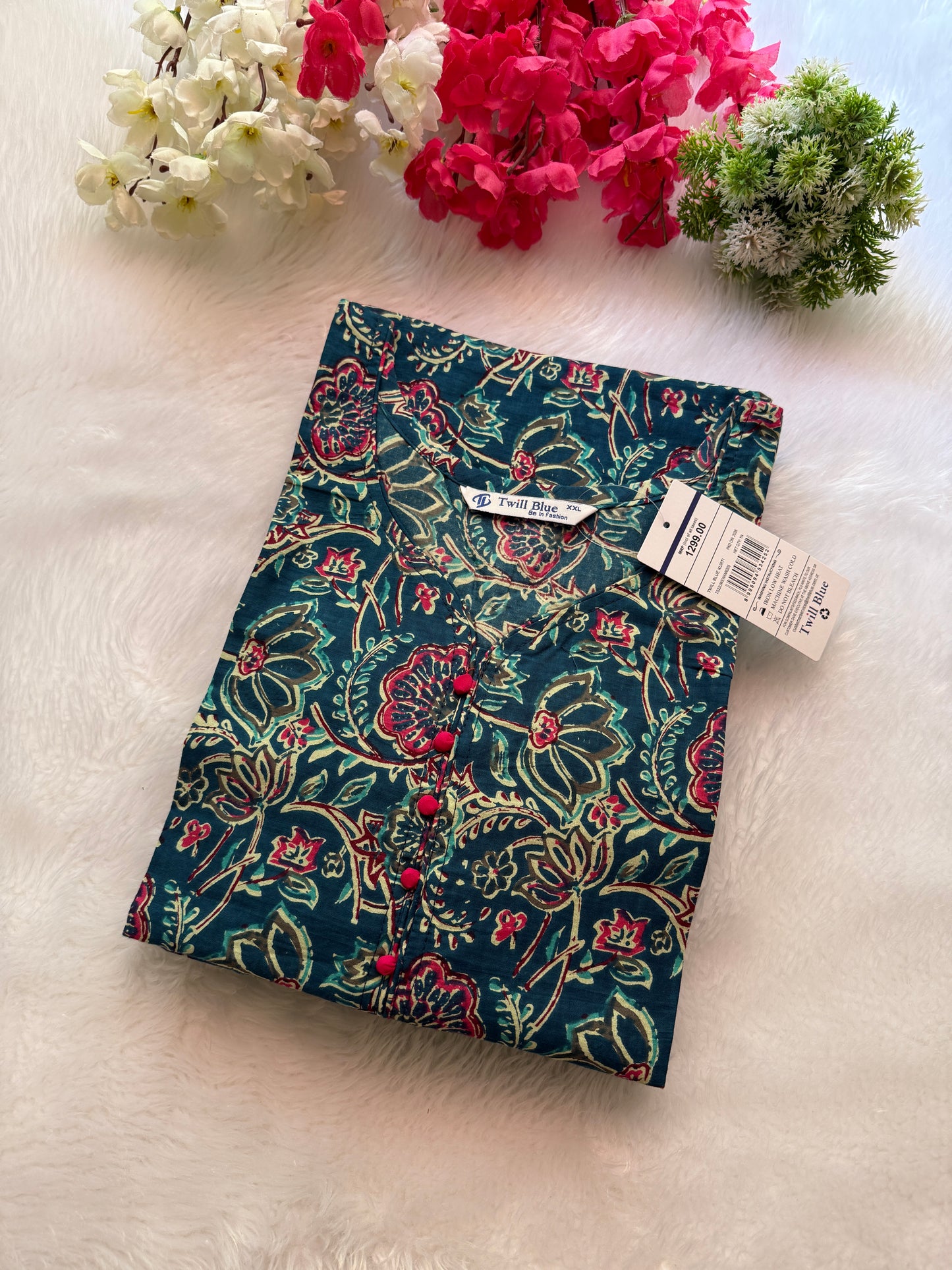 Dhabu cotton Kurtis