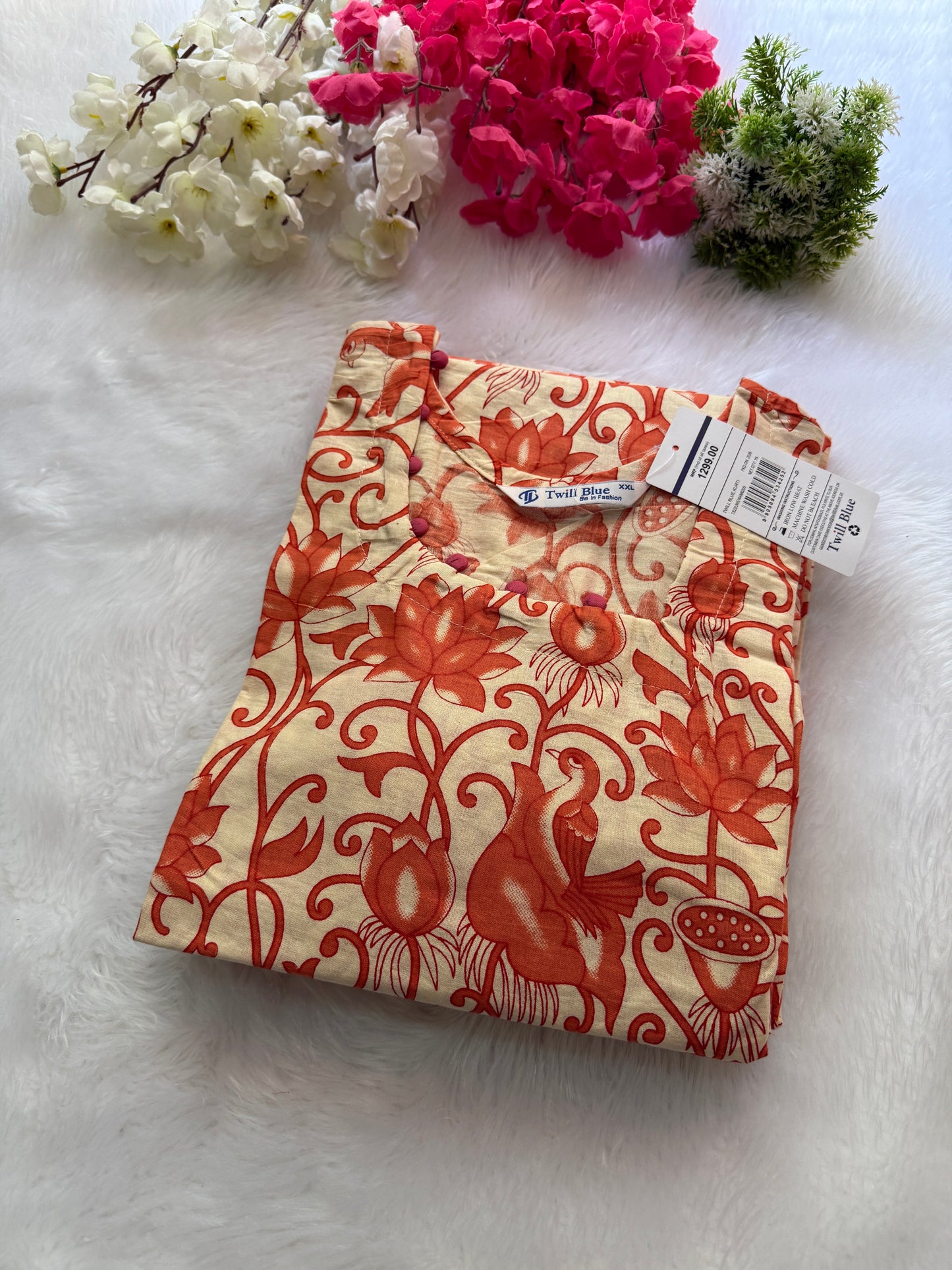 Kalamkari cotton Kurtis