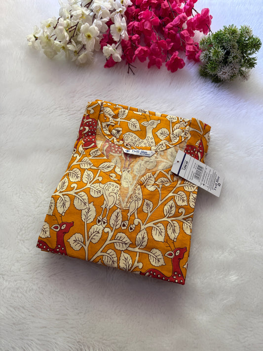 Kalamkari cotton Kurtis