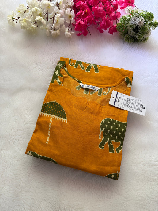 Kalamkari cotton Kurtis