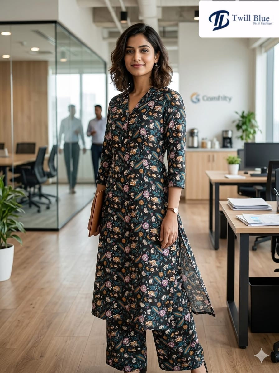 Kalamkari cotton co-ord sets