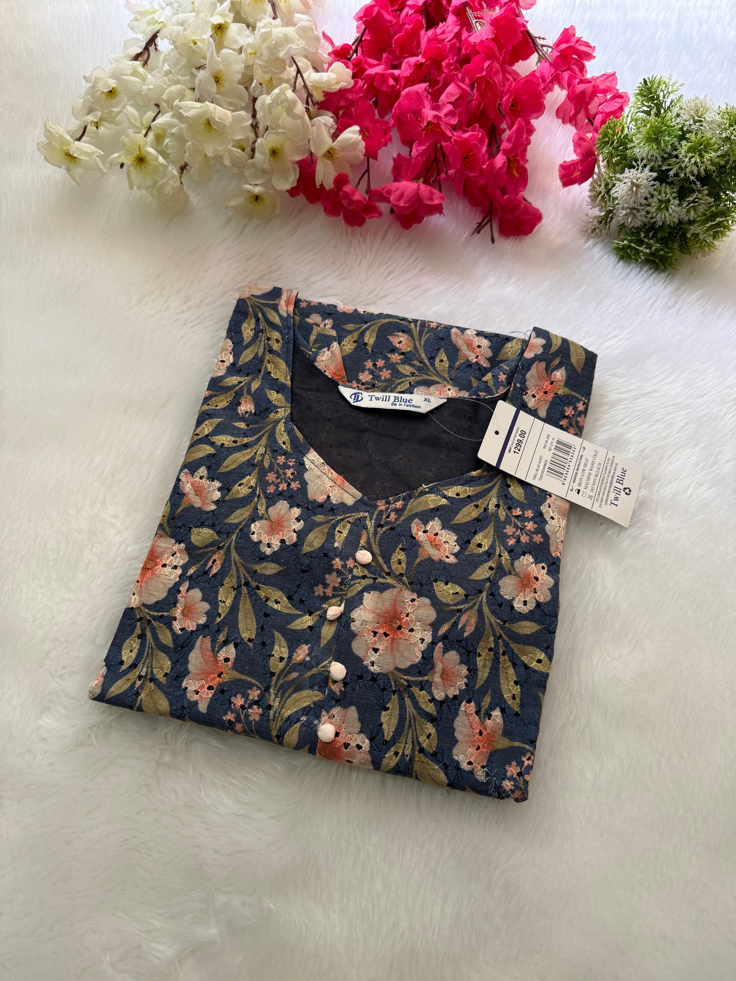Hakooba cotton Kurtis
