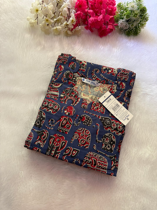 Kalamkari cotton Kurtis