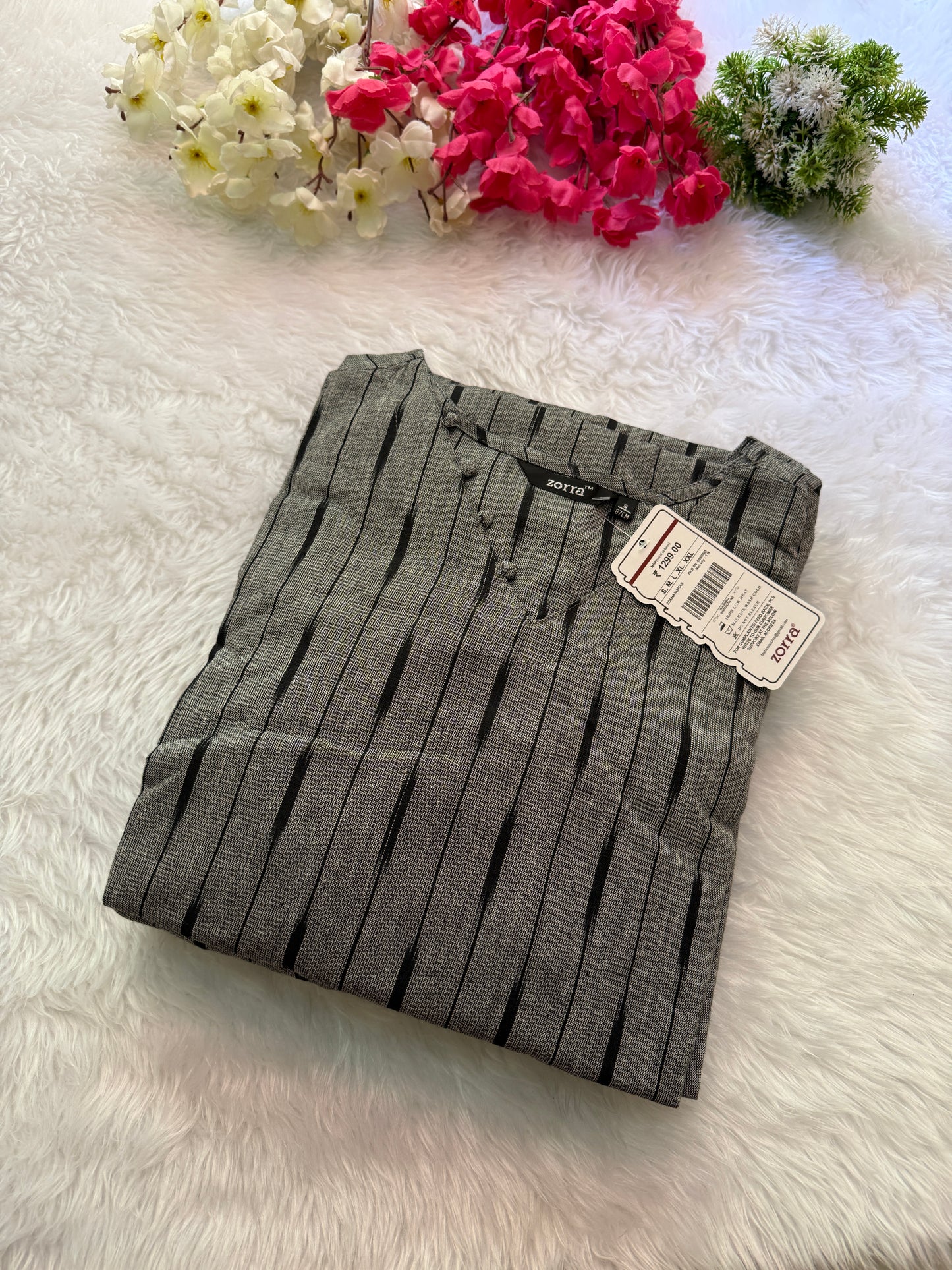 Ikkat cotton Kurtis
