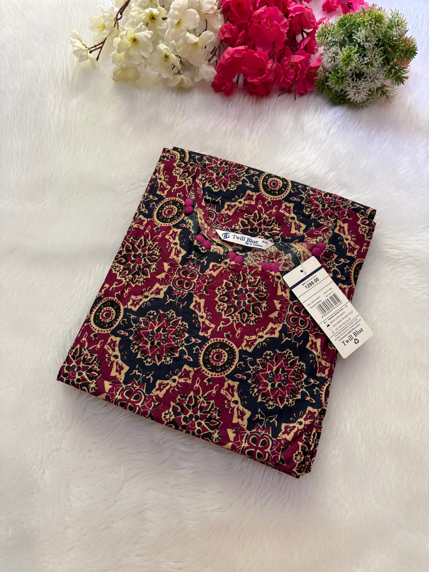 Kalamkari cotton Kurtis